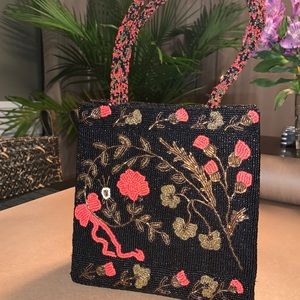 Beaded handbag